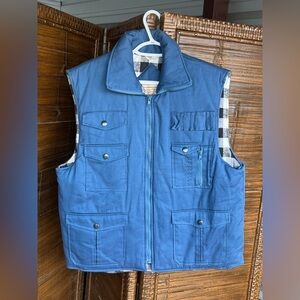 90s Cargo Utility Vest Vintage Ozark Trail deadstock Medium